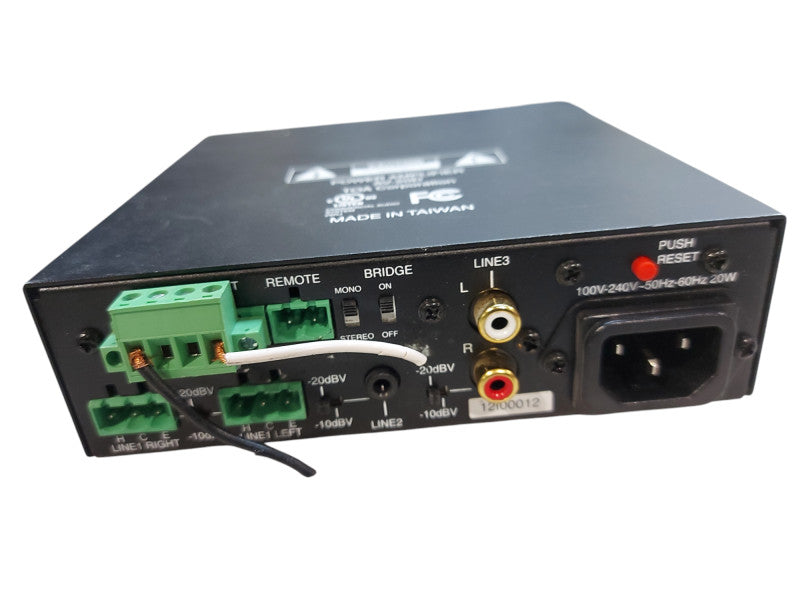Toa Electronics AV-20D Micro Amplifier