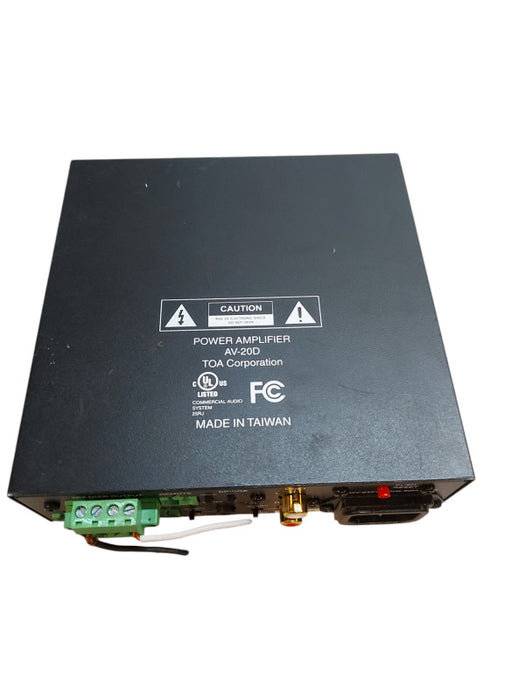 Toa Electronics AV-20D Micro Amplifier