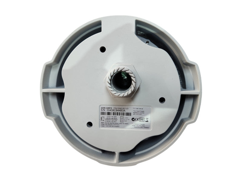 AXIS 225FD Fixed Dome Network Camera, Factory Reset