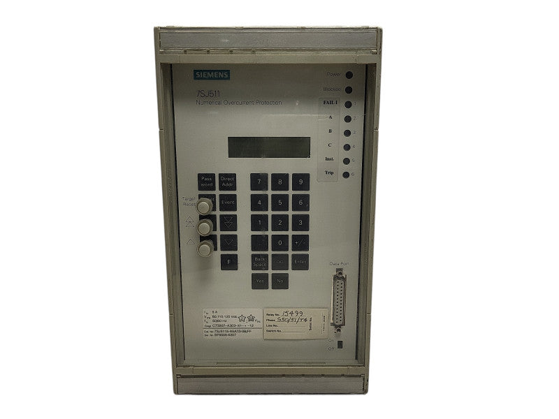 SIEMENS 7SJ511 Numerical Overcurrent Protection READ $