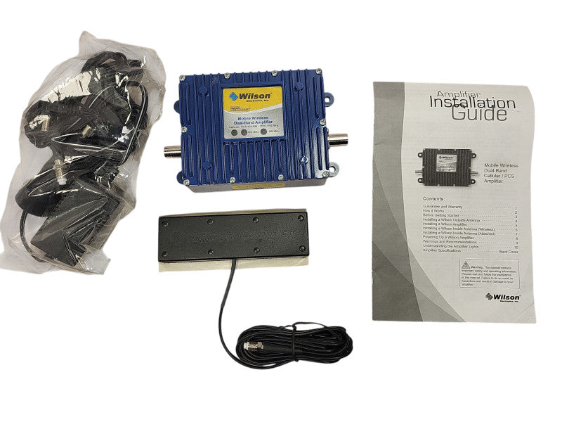 Wilson Mobile Wireless Dual Band Signal Booster - Blue (271245)  $