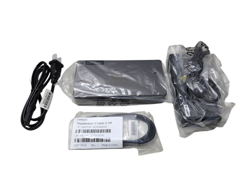 (New Open Box) Lenovo Thunderbolt 3 Essential Docking Station | 40AV0135US