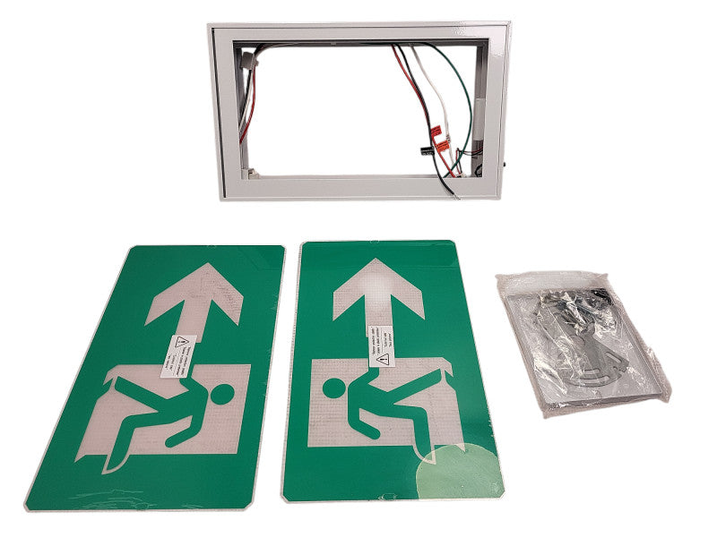STANPRO RMXL2WH-IB1 EXIT SIGN OPEN BOX Q$