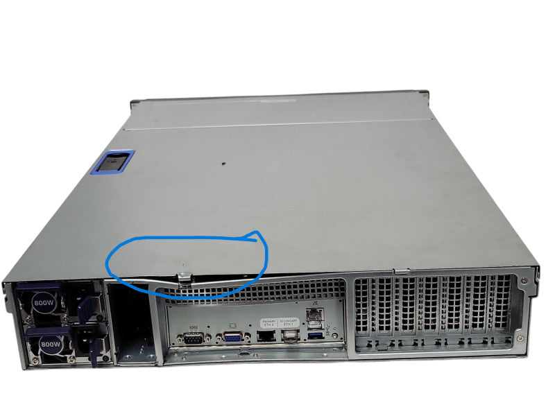 Datto S3E12000 2U Server, 2x Xeon E5-2620v4 2.1GHz, 64GB DDR4, 2x PSU, SEE _