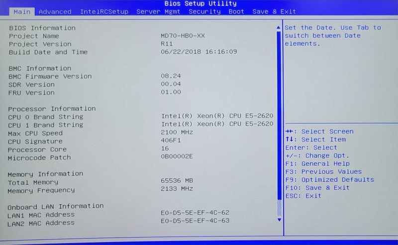 Datto S3E12000 2U Server, 2x Xeon E5-2620v4 2.1GHz, 64GB DDR4, 2x PSU, SEE _