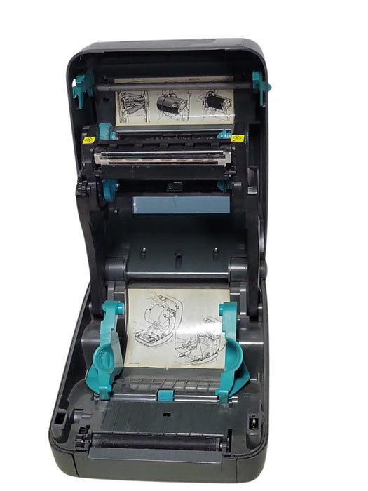Zebra GX420T USB/Serial Thermal Label Printer GX42-101710-000, Read _