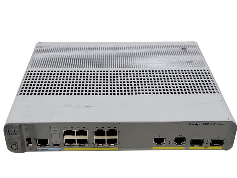 Cisco WS-C3560CX-8TC-S 8-port Gigabit 2-port SFP compact Switch _