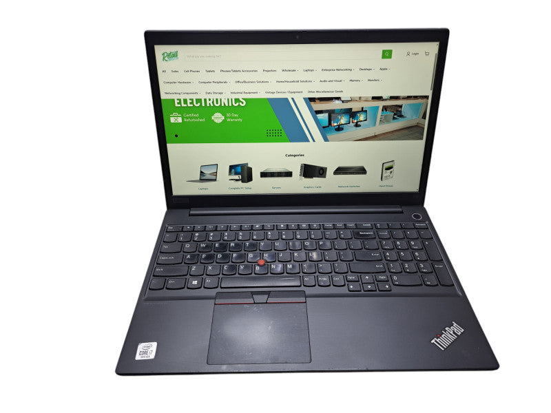 Lenovo ThinkPad E15 | Core i7-10510U @1.80GHz, 16GB DDR4, 256GB NVMe  Lap200