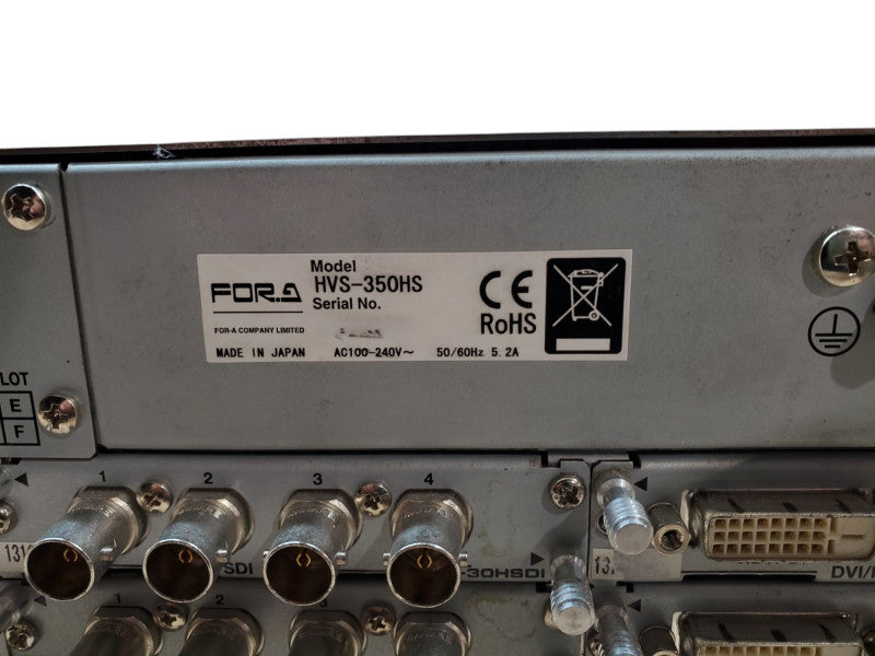 FOR.A HVS-350HS Digital Video Switcher | *READ*