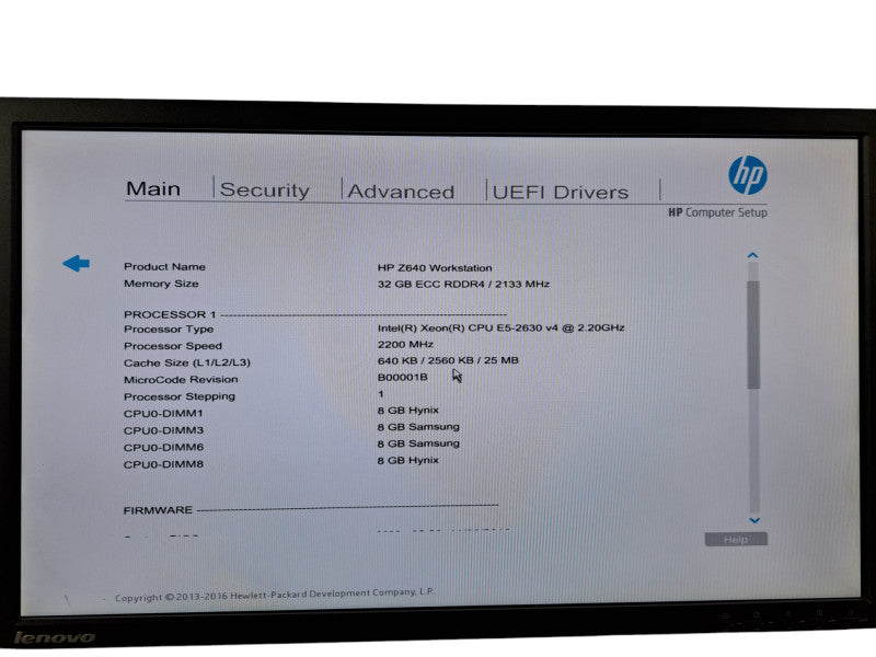 HP Z640 WorkStation | Xeon E5-2630 v4 @2.20GHz, 32GB DDR4, M2000, 256GB NVMe