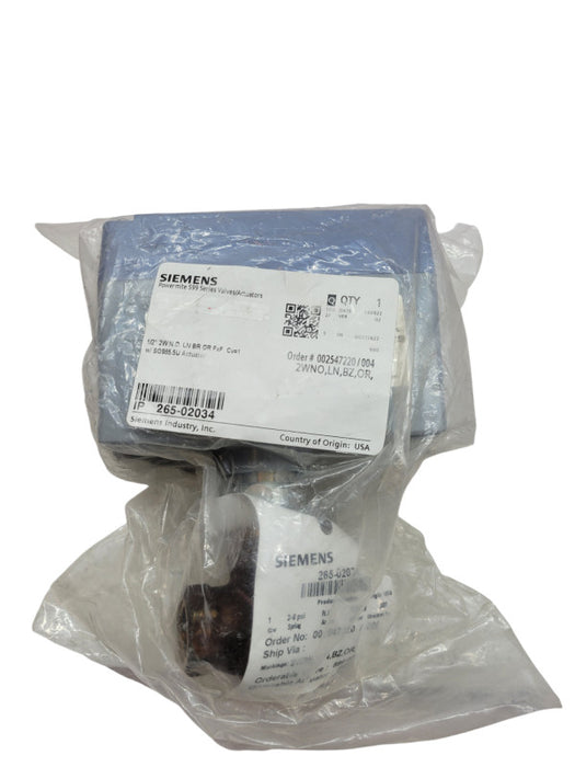 Siemens 265-02034 Valve Assembly - Powertime 599 Series %\t Q%