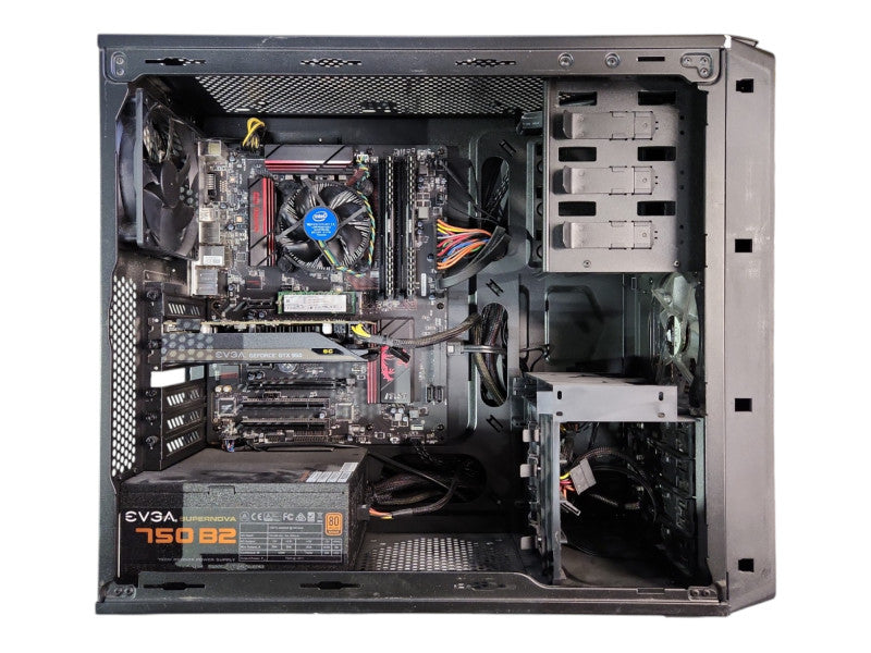 Custom PC, msi H170 Gaming M3, i5-6400 2.70GHz, 8GB RAM, 256GB NVMe, GTX950