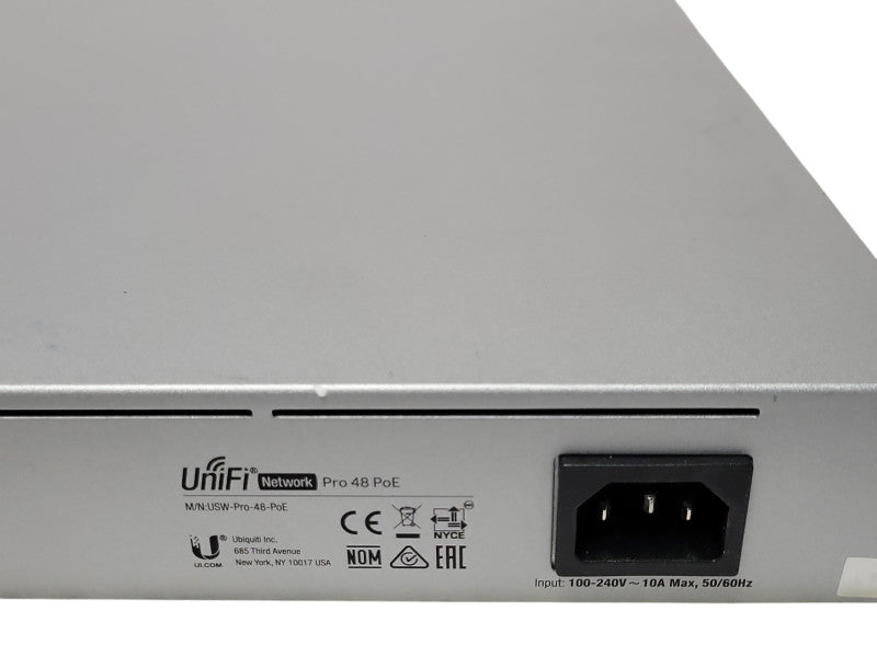 Ubiquiti UniFi Switch USW-PRO-48-POE 48-Port Gigabit PoE Switch, READ _