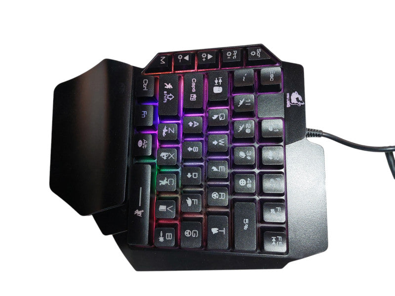 Zyou Lang Free Wolf Model: K15 One-Hand Gaming Keyboard  =