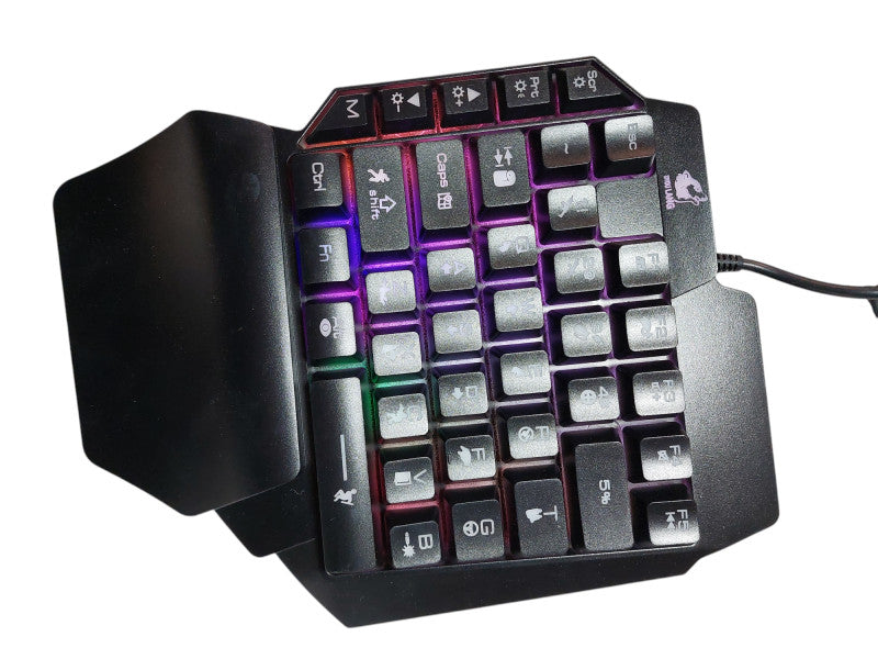 Zyou Lang Free Wolf Model: K15 One-Hand Gaming Keyboard  =