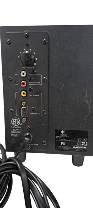 Logitech Z323 2.1 Computer Speaker 60W with Subwoofer | SEE Pictures