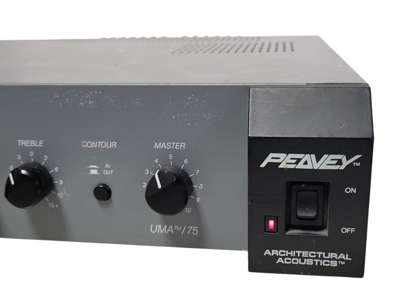 Peavey Architectural Acoustics UMA 75 Power Amplifier, READ _