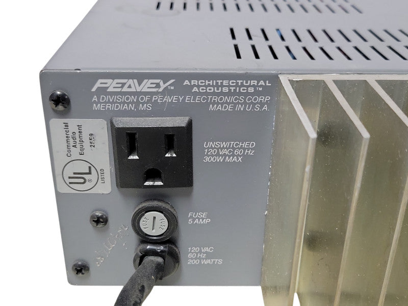 Peavey Architectural Acoustics UMA 75 Power Amplifier, READ _