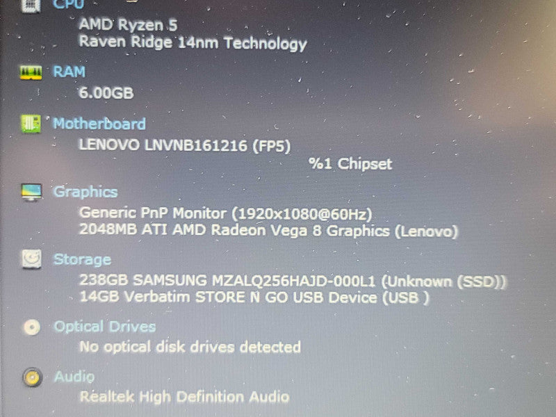 Lenovo IdeaPad 3|  Ryzen 5 3500U| 8GB DDR4| Radeon Vega 8| 256GB SSD  β BudLap