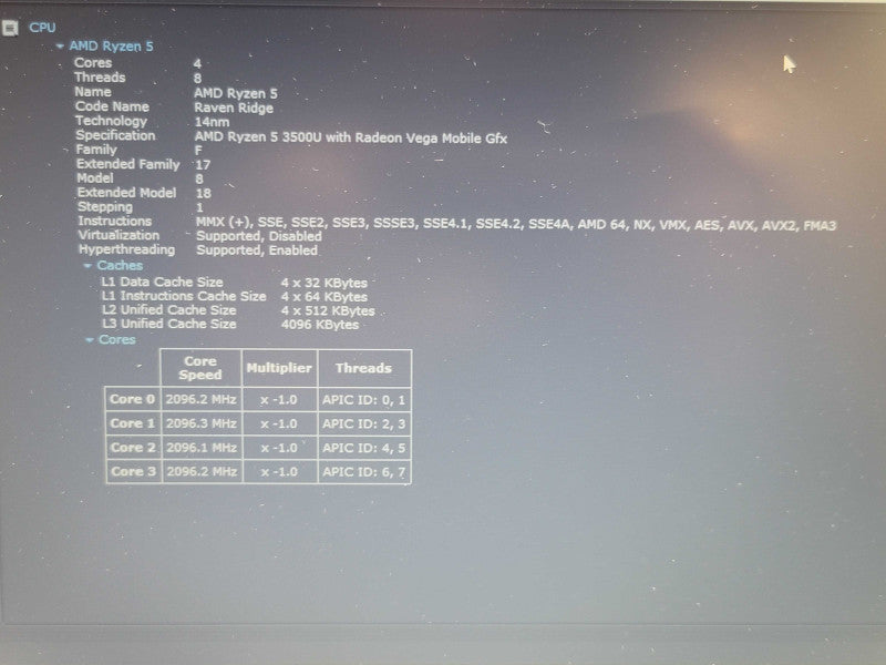 Lenovo IdeaPad 3|  Ryzen 5 3500U| 8GB DDR4| Radeon Vega 8| 256GB SSD  β BudLap