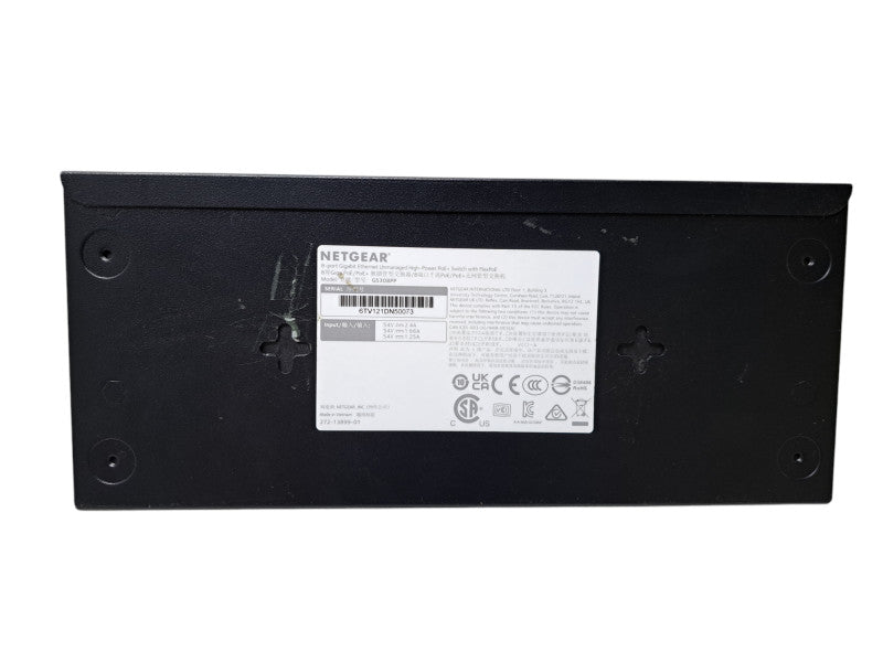 NETGEAR GS308PP | 8-Port Gigabit Unmanaged PoE+ Switch w/ FlexPoE