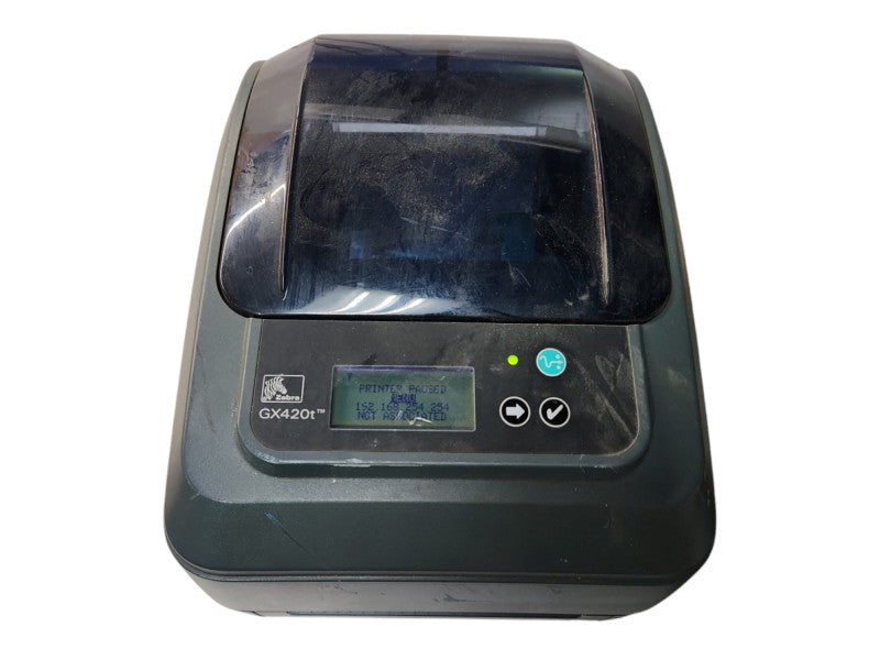 Zebra GX420t Thermal Transfer Label Printer USB, GX42-102710-000