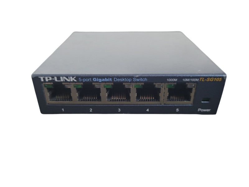 TP-LINK TL-SG105 5-Port Gigabit Desktop Switch 10/100/1000mbps  !