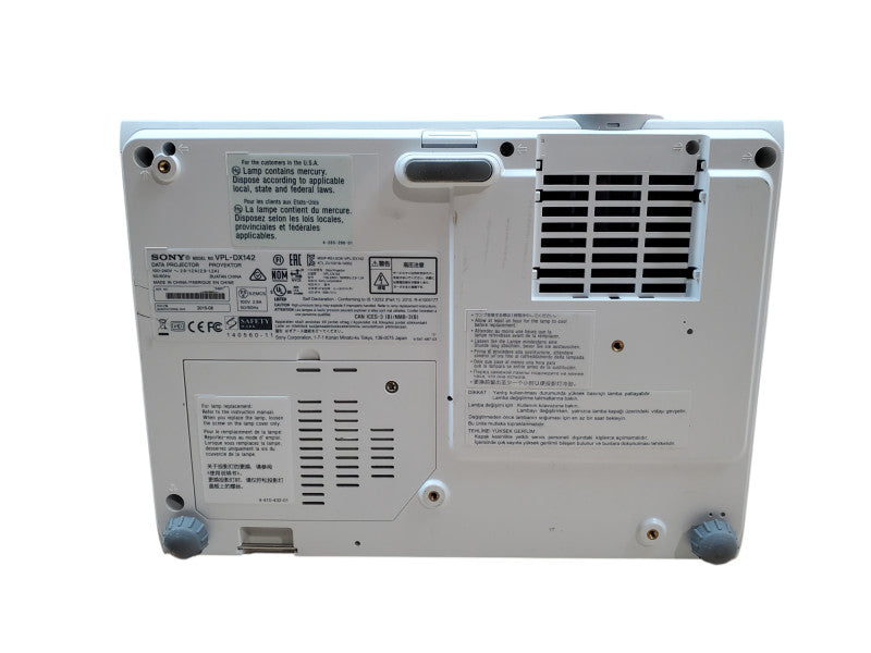 Sony VPL-DX142 Multimedia XGA Projector | Lamp Hours: 108H