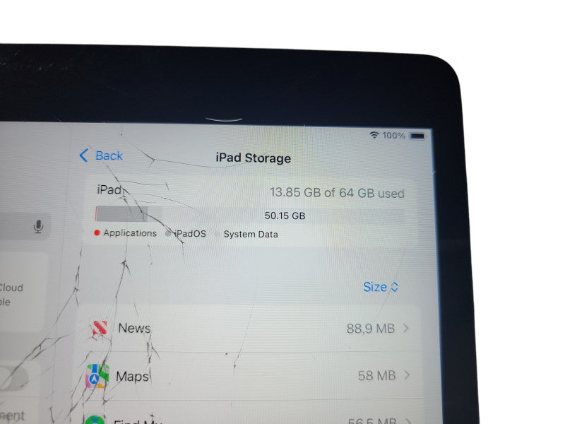 Apple iPad 9th Gen - 64GB - Space Gray [A2602 | Read] (