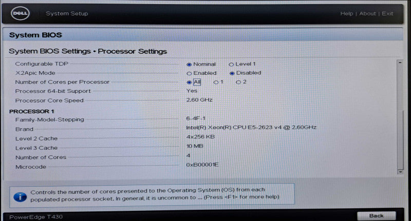 Dell PowerEdge T430 | Xeon E5-2623 v4 @2.60GHz, 32GB DDR4, H730P, 2x 750W PSU Q