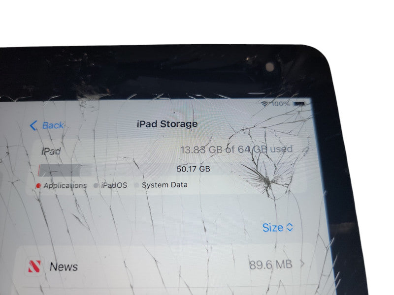 Apple iPad 9th Gen - 64GB - Space Gray [A2602 | Read] (