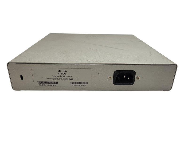 Cisco Meraki MS220-8P Cloud Managed Switch Unclaimed $