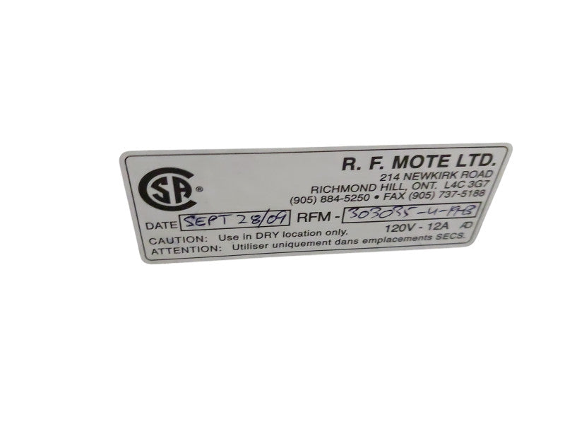 R.F.Mont Racks & Enclosures 30"x30"x36" w Keys =