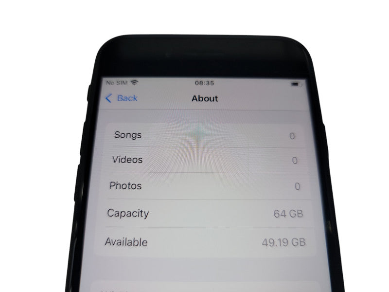 Apple iPhone SE 3 - 64GB - Black [A2595] (