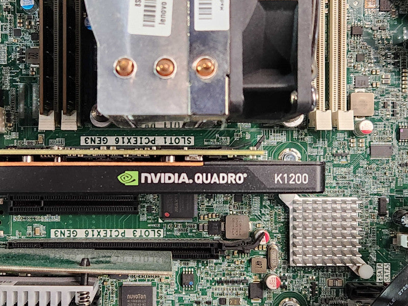 LENOVO ThinkStation P410, Xeon E5-1650 v4 3.60GHz, 16GB RAM, 512GB NVMe,K1200