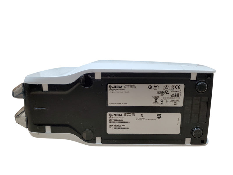 Zebra ZC100 Single Sided Plastic ID Card Printer | ZC11-0000000US00 | *READ*