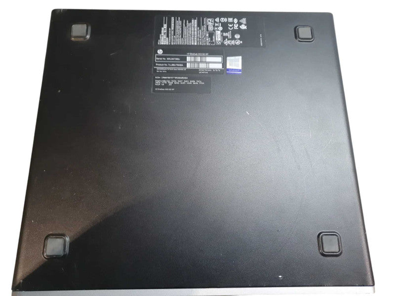 HP EliteDesk 800 G5 SFF, Intel i7-9700 @ 3.00GHz, 16 GB RAM, NO HDD Q