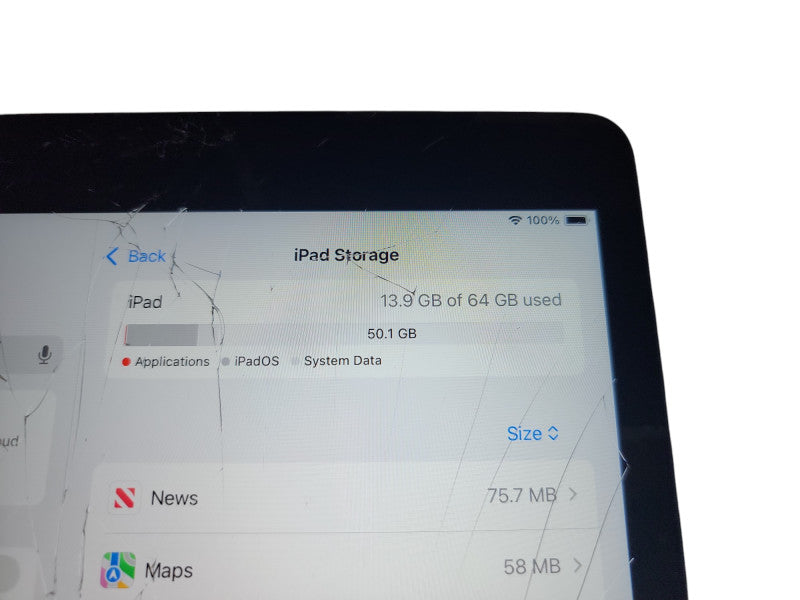 Apple iPad 9th Gen - 64GB - Space Gray [A2602 | Read] (