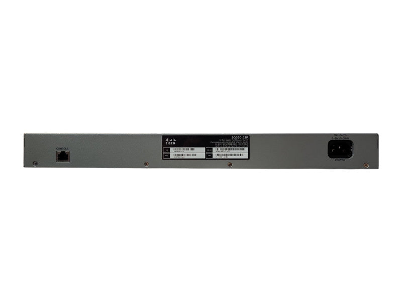 Cisco SG350-52P-K9 52-Port Gigabit PoE Managed Ethernet Switch