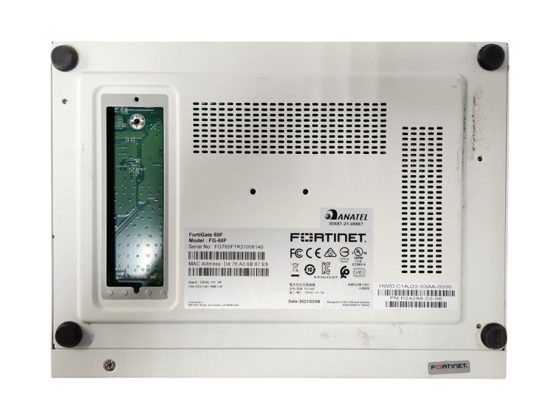 Fortinet Fortigate-60F FG-60F, Network Security Firewall, READ