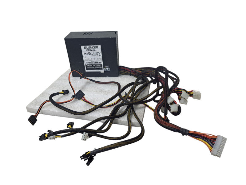 Silencer 750 EPS12V Quad/Black 750W Desktop Power Supply Unit Not Modular Q