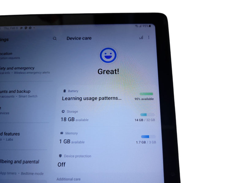 Samsung Galaxy Tab A7 - 32GB - Black [SM-T505N] (