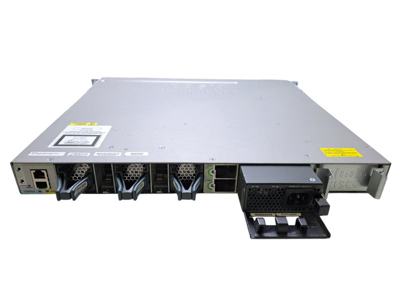 Cisco WS-C3850-48F-L V05 | 48-Port Gigabit PoE+ Network Switch w/ 1x 1100WAC