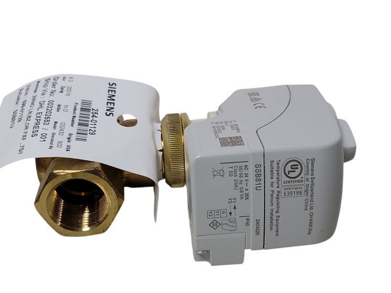 SIEMENS 254-01129 24VAC NSMP assembly _