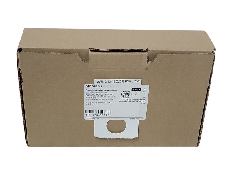 SIEMENS 254-01129 24VAC NSMP assembly _