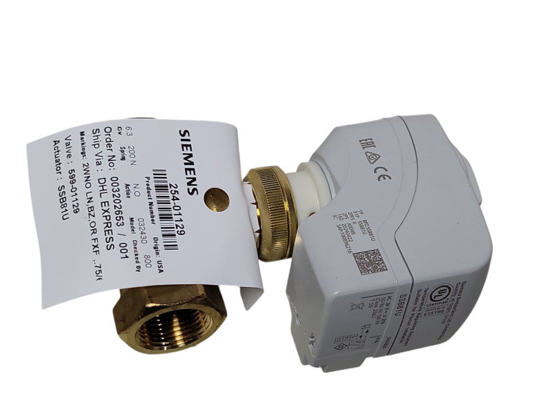 SIEMENS 254-01129 24VAC NSMP assembly _
