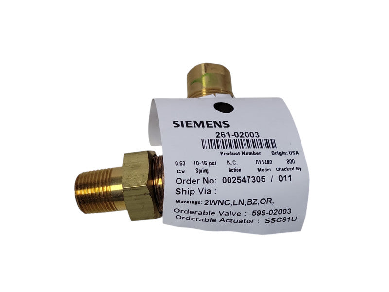 Siemens 261-02003 Valve only Q_