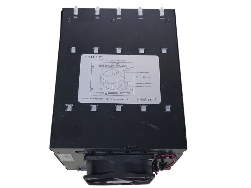 ICY DOCK 5 Bay 3.5" Bays MB975SP-B R1, READ _