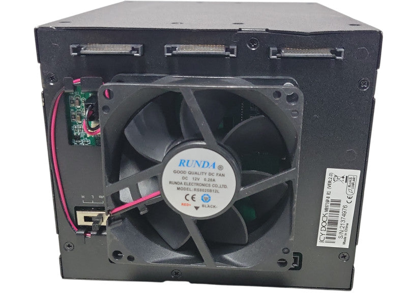 ICY DOCK 5 Bay 3.5" Bays MB975SP-B R1, READ _