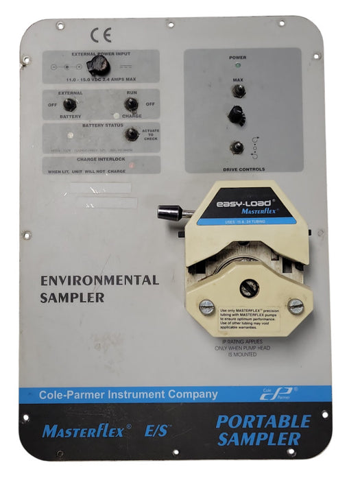 Cole-parmer instrument environmental sampler masterflex E/S, Read _